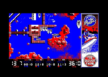 Championship Jet Ski Simulator (UK) (1989) screen shot game playing